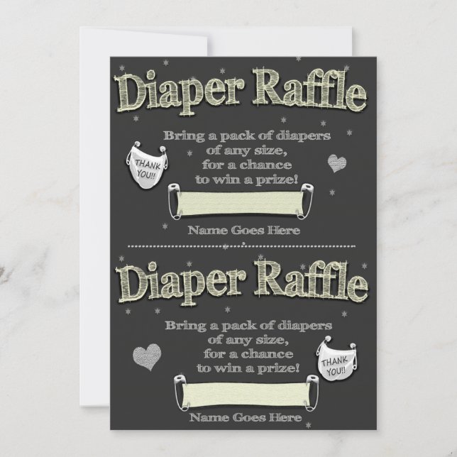 Invitation Billets de rousseur de couches Baby shower mignon (Devant)