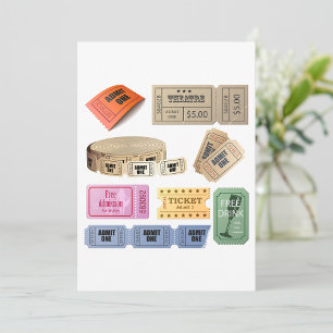 Invitation Billets divers