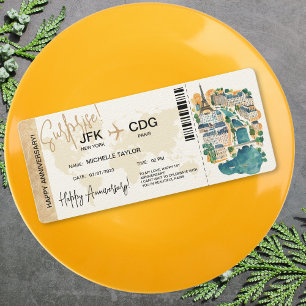 Invitation Billetterie Paris Surprise Anniversaire