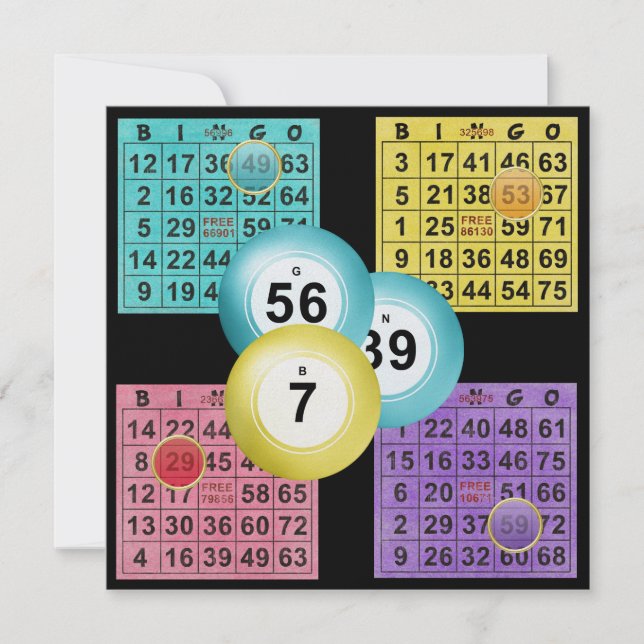 Invitation BINGO (Devant)