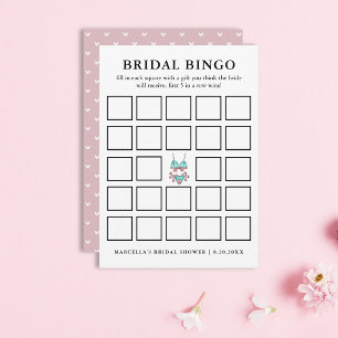 Invitation Bingo nuptiale   Lingerie Bridal Party