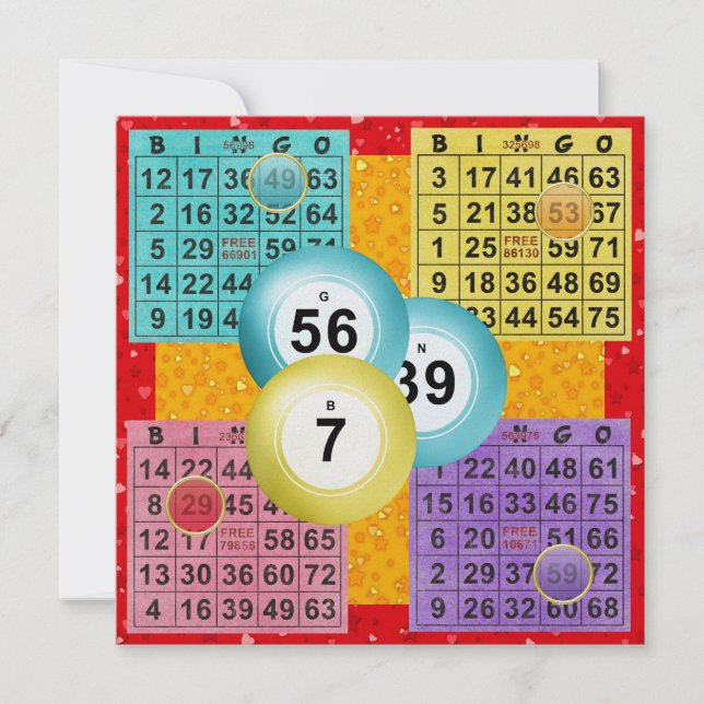 INVITATION BINGO - SRF (Devant)