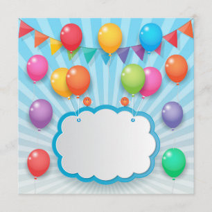 Invitation Birthday party