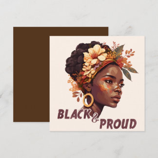 Invitation Black and proud