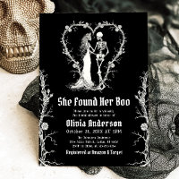 Black Halloween Elle A Trouvé Sa Fête des mariées