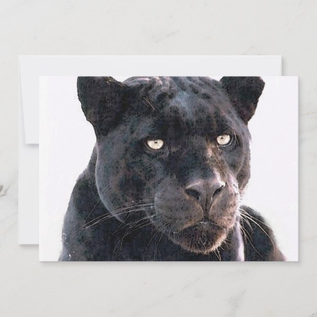 Invitation Black Jaguar (Devant)