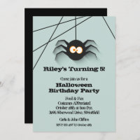 Black Spider Halloween fête d'anniversaire