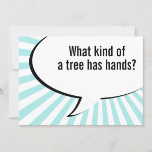 Invitation blague de palmier de flore