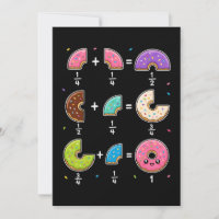 Blagues de maths sur les fractions de beignets
