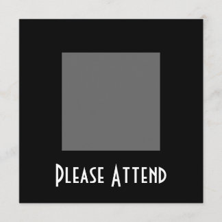 INVITATION BLANC - CRÉEZ VOTRE PROPRE PERSONNALISÉ