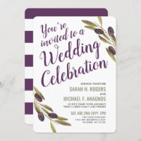 Invitation blanc de mariage de la sangria | de