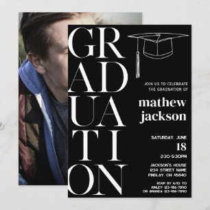 Invitation Blanc N'importe quelle couleur Arrière - plan '24 