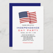 Blanc rouge et bleu 4 juillet Fête de l'Indépendan