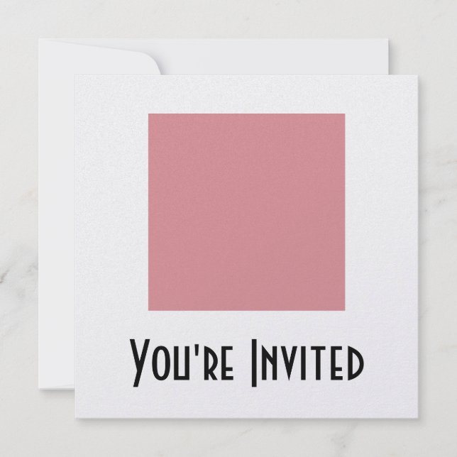 Invitation Blank - Créez votre propre cadeau (Devant)