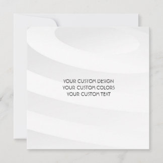 Invitation BLANK Votre conception personnalisée -