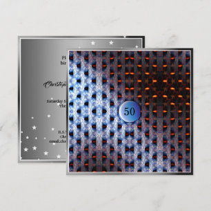 Invitation Bleu