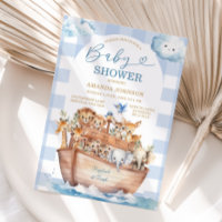 Bleu d'Arche En vichy Baby shower Boho de Cute Noa