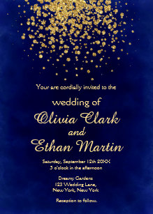 Invitations Faire Part Bleu Royal Zazzle Fr
