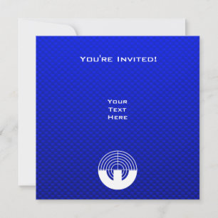 Invitation Bleu Sport Shoot