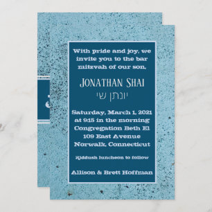 Invitation Bleue