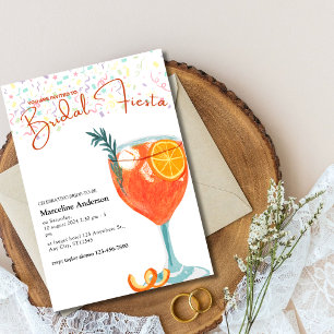 Invitation Blood Orange Cocktail Mariale mexicaine Fiesta
