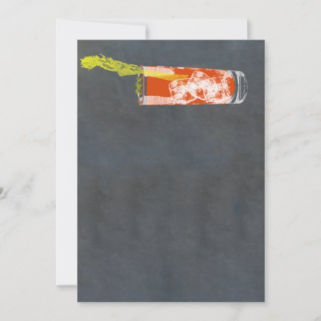 Invitation Bloody Mary ou Bloody César (Devant)