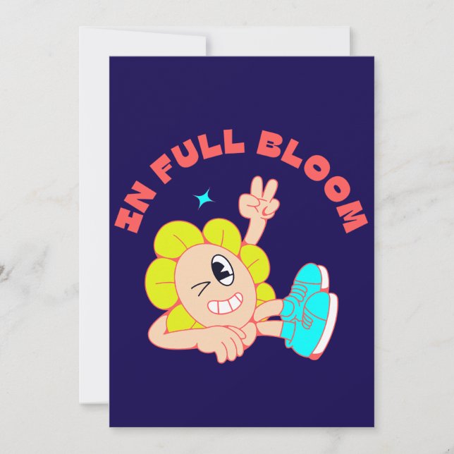 Invitation Bloom & Bounce (Devant)