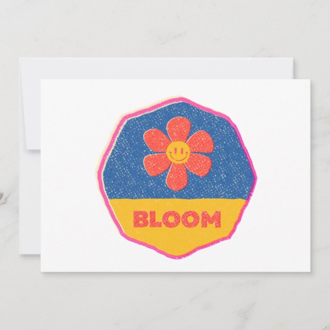 Invitation "Bloom" où vous êtes planté ! (Devant)