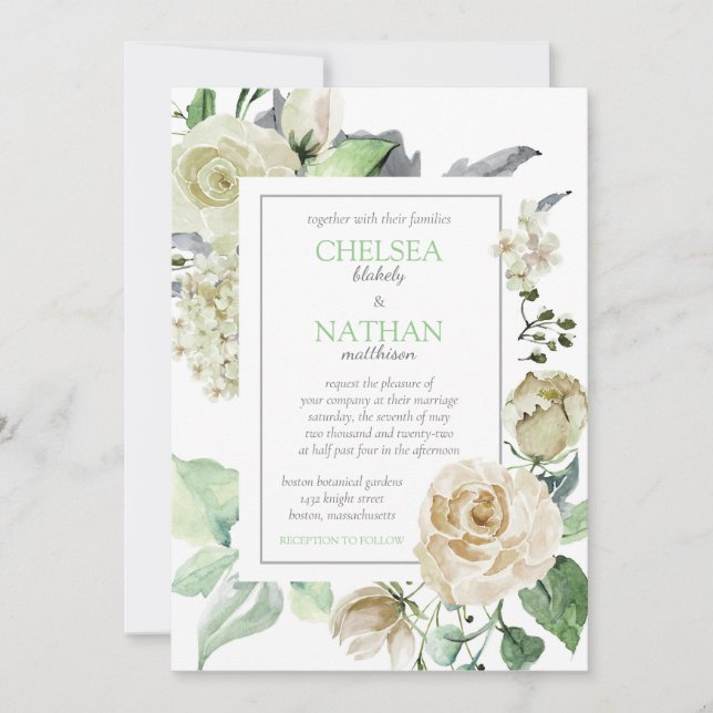 Invitation Blooms du Sud (Devant)