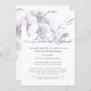 Invitation Blossom Love est Patient Drive via la Fête des mar