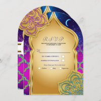 Blue Moon Arabe Nights Glam Or violet RSVP