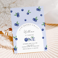 Blueberry Berry doux garçon premier anniversaire