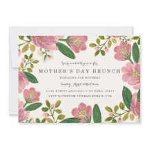 Blush Bouquet Fête des mères Brunch