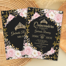 Blush Doré Fard Rose Quinceañera Papillon