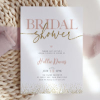 Blush Gold Parties scintillant Jolie nuptiale douc