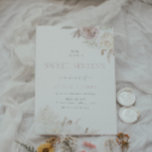 Invitation Blush & Ivory Floral Sweet sixteen 16e anniversair<br><div class="desc">Blush & Ivory Floral Sweet sixteen 16th Birthday Invitation Plus Quinceanera Invitation dans notre magasin Voir la collection correspondante dans notre magasin Niche and Nest</div>