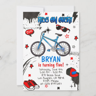 Invitation BMX Bike Blue