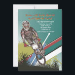 Invitation BMX Challenger<br><div class="desc">Une belle invitation sportive pour la fête d'anniversaire des amateurs de motards. Design par Vecteezy USA BMX Chandler-D Whip. La carte est facile à customiser avec votre libellé, police, couleur de police, options de forme de papier et choix de six types de papier. Pas exactement ce que vous cherchez ?...</div>