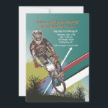Invitation BMX Challenger<br><div class="desc">Une belle invitation sportive pour la fête d'anniversaire des amateurs de motards. Design par Vecteezy USA BMX Chandler-D Whip. La carte est facile à customiser avec votre libellé, police, couleur de police, options de forme de papier et choix de six types de papier. Pas exactement ce que vous cherchez ?...</div>