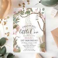 Bohemian Dream Big Boho Botanical 1er Anniversaire