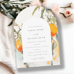 Invitation Boho Abstrait Sketchy Orange Garden Mariage<br><div class="desc">Boho Abstrait Orange Garden Theme Collection.- c'est un script élégant aquarelle Illustration de boho abstrait orange bunch parfait pour votre printemps d'été et de la campagne boho mariage & fêtes. Il est très facile de customiser, avec vos données personnelles. Si vous avez besoin d'un autre produit correspondant ou de la...</div>