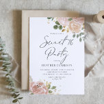 Invitation Boho Aquarelle Mauve Peach Flowers Sweet 16 Party<br><div class="desc">Invités Invitations à votre événement avec notre invitation à 16 fêtes florales. Il présente des fleurs de pêche mauve d'aquarelle, de la verdure et des accents de feuille d'or faux. Cette invitation au sweet sixteen aquarelle donne le ton parfait pour un anniversaire sophistiqué et mémorable. Idéal pour les fêtes d'anniversaire...</div>