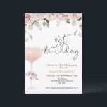 Invitation Boho Blush Floral Glass 21ème anniversaire Invitat<br><div class="desc">Boho Blush Floral Glass 21st Birthday Invitation Bohemian inspiré invitation 21st anniversaire avec un bel arrangement floral et eucalyptus au sommet du design et un verre de couleur rousse. Cette invitation de 21e anniversaire comprend également un titre d'image calligraphie moderne qui est amovible.</div>