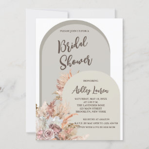 Invitation Boho Chic Bridal Shower