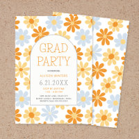 Boho Daisy Open House Grad Party