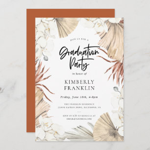 Invitation Boho Desert Chic Graduation Party