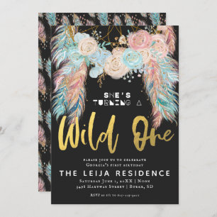 Invitation Boho Dreamcatcher Wilthday