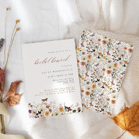 Boho Fleur sauvage Floral Bridal Brunch