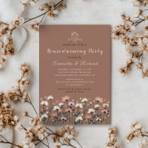 Boho Floral Automne Fête de l'Automne