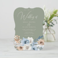 Boho Floral & Sage Green Mariage